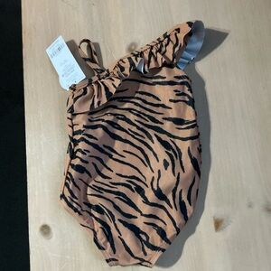 Baby’s Tiger Print Swimsuit